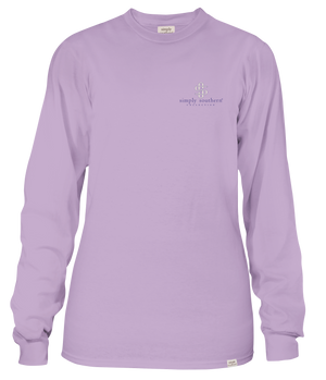 Simply Southern LS Tee - Wander Lilac