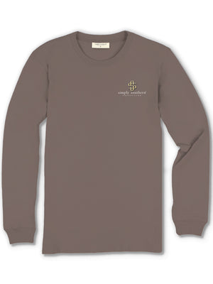 Simply Southern LS Tee - Wildheart Mocha