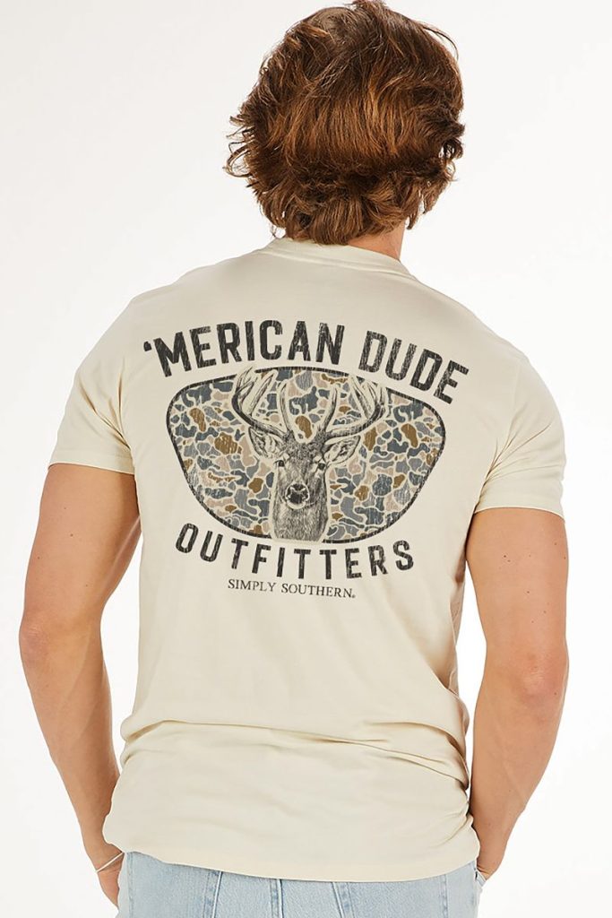 Simply Southern Tee - Deer Dude Linen