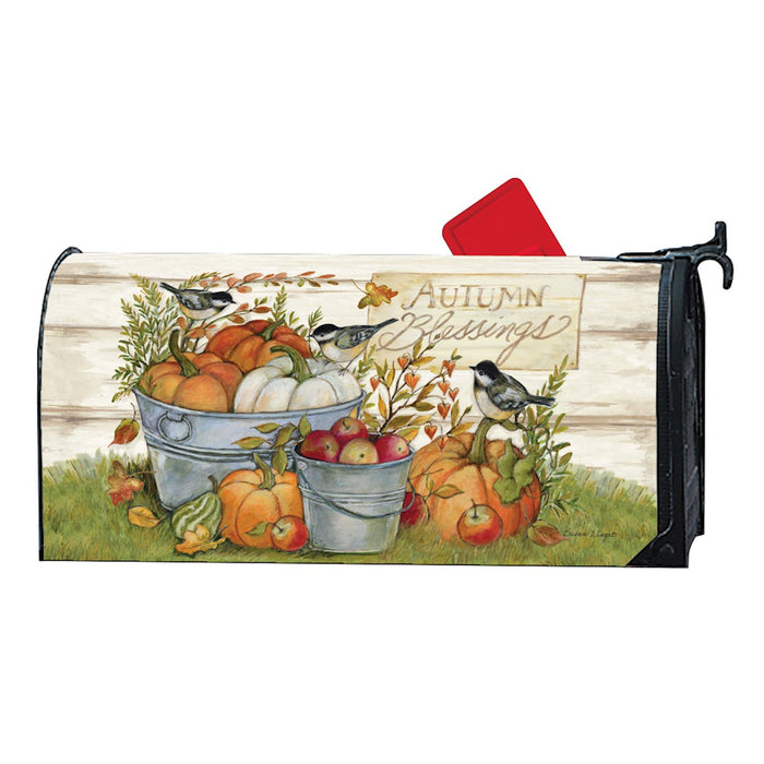 Mailbox Cover - Fall Buckets