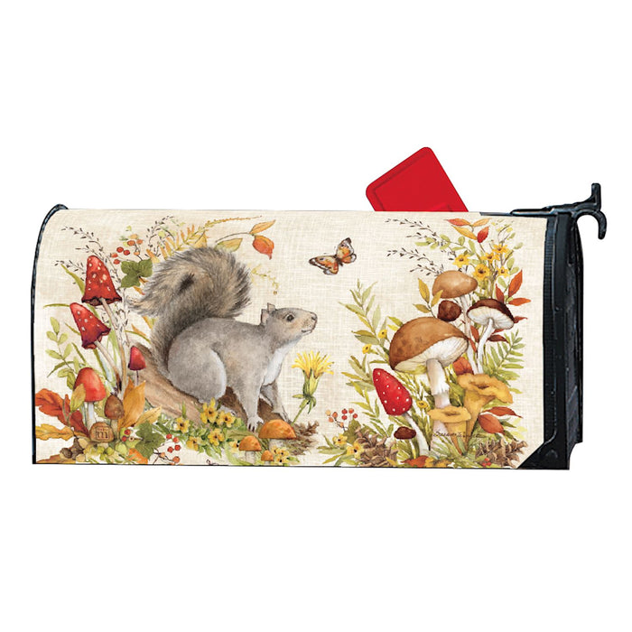 Mailbox Cover - Fall Squirrel
