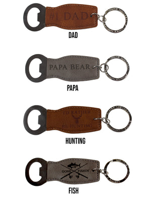 SS Men's Keychain - Papa Bear
