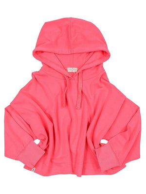 SS Crop Hoodie - Pink