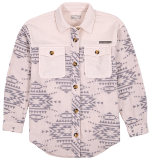 Simply Southern Shacket - Aztec Cream