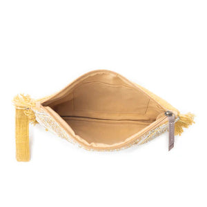 Myra Bag - Desert Diamond Pouch In Brown