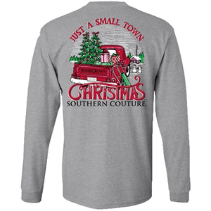 Southern Couture - Classic LS Tee - Small Town Christmas