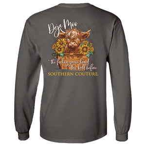 Southern Couture - Classic LS Tee - Deja Moo