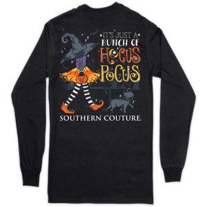 Southern Couture - Classic LS Tee - Hocus Pocus Black