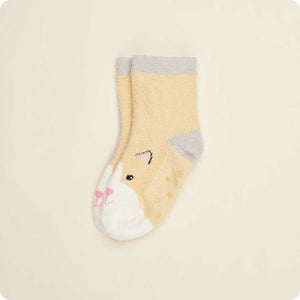 Warmies Crew Socks - Calico Cat