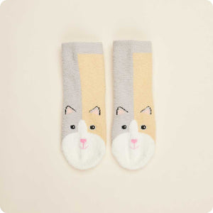 Warmies Crew Socks - Calico Cat