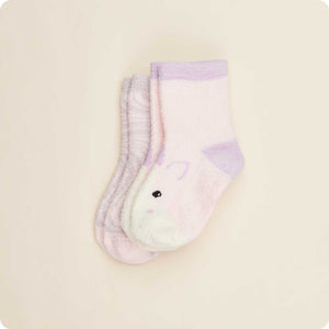 Warmies Crew Socks - Unicorn