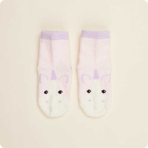 Warmies Crew Socks - Unicorn