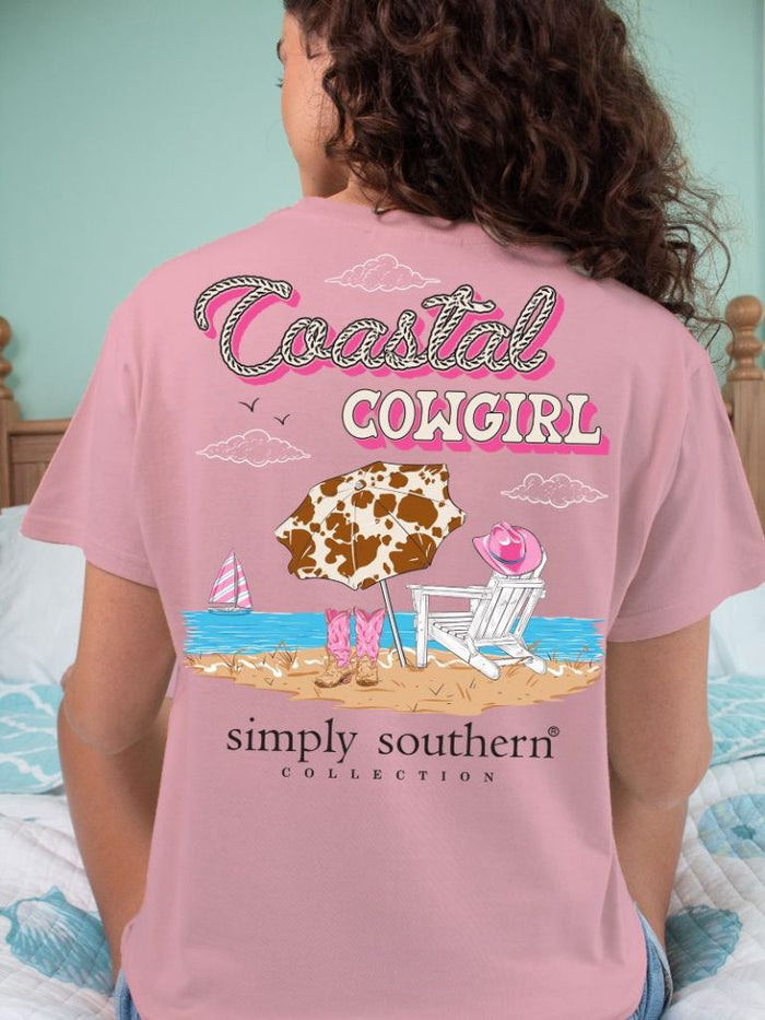 Simply Southern SS Tee - Coastal Crepe