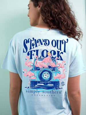 Simply Southern SS Tee - Flock-Ice