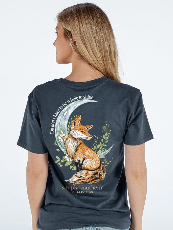 Simply Southern Tee - Shine Heather Navy