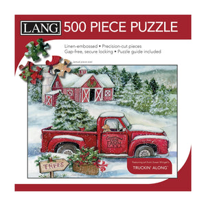 Lang 500 Piece Puzzle - Santas Truck