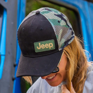 Hat - Jeep Woodland Camo