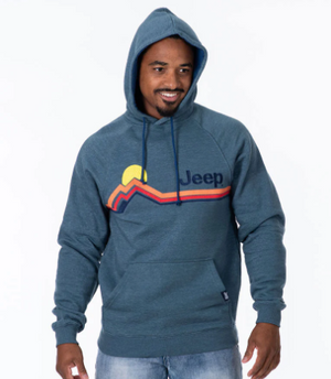 Hoodie - Jeep Mountain Stripe