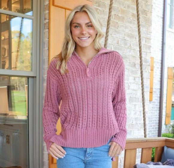 Simply Southern Sweater - So Soft Plum