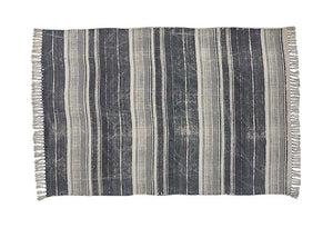 4 x 6 Rug - Paintbrush Stripe Slate