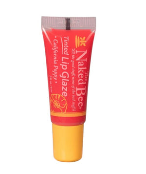 Naked Bee Lip Glaze-California Poppy