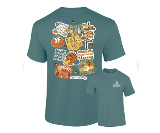 Southernology Tee - Fall Decals