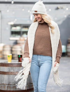 Beyond Soft Pocket Scarf Oat