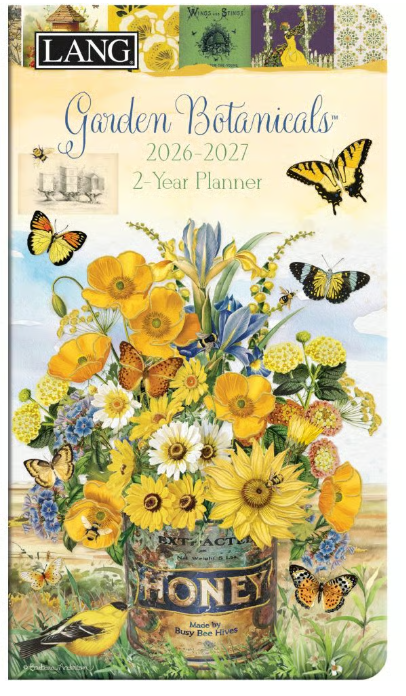 Lang 2-Year Planner - Garden Botanicals