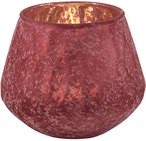 Burgundy Candle Holder
