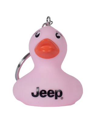 Key Chain - Jeep Duck Pink