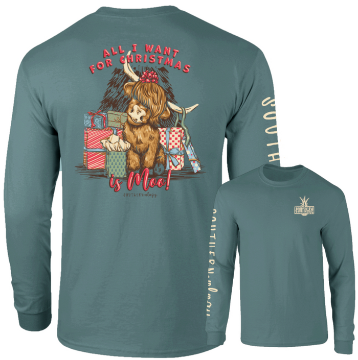 Southernology LS Tee - All I Want For Christmas