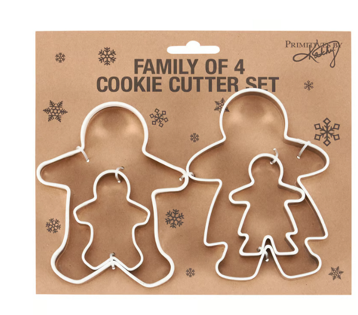 Cookie Cutter Set - Ginger Family