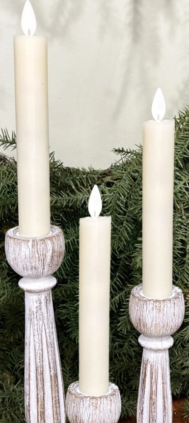 LC3326XS-Ivory-Tapers - 5" Set/3