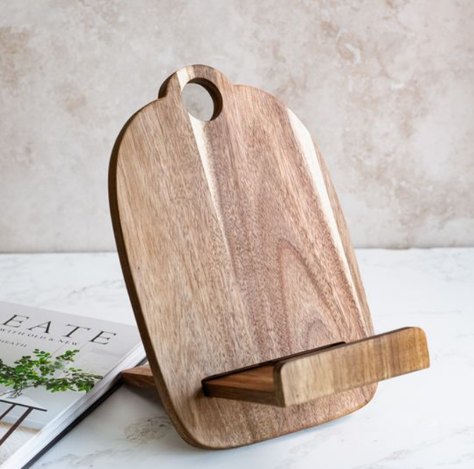 Acacia Wood Cookbook Stand