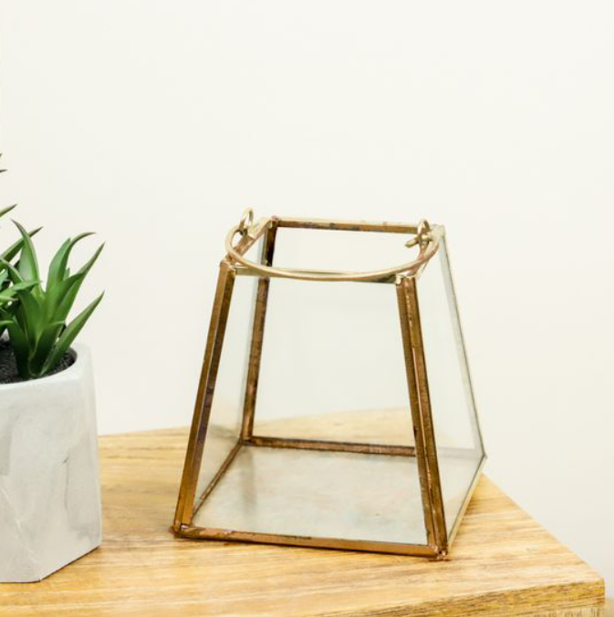 3.95" Brass Lantern
