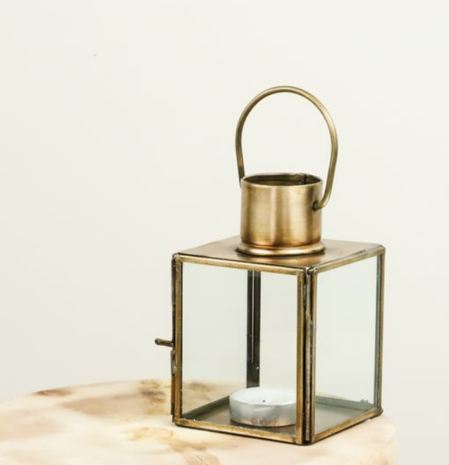 4.72" Brass Lantern