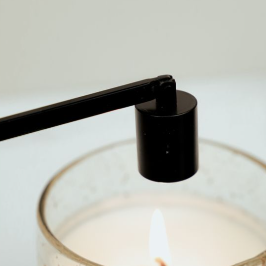 7" Black Wick Snuffer
