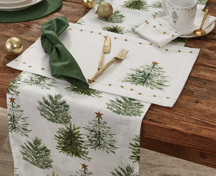 Placemat - Rustic Christmas Stars