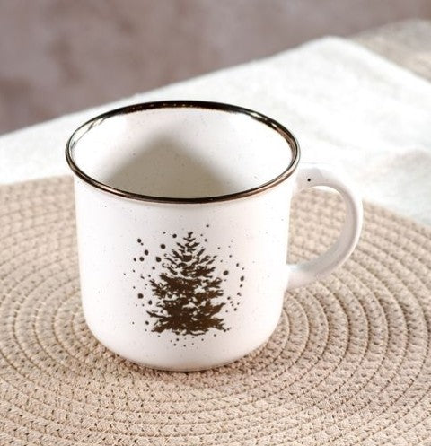 Metallic Tree Mug
