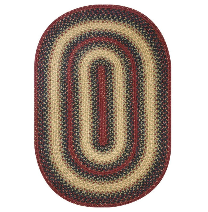 Braided Rug HS 20x30 Oval - Highland