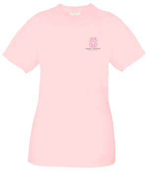 Simply Southern SS Tee - Happy Girls Light Pink