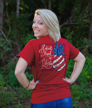 Short Sleeve Tee-Sweet Land of Liberty