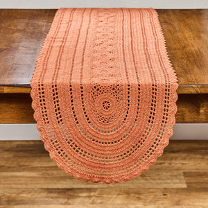 54" Table Runner - Addison Sienna Crochet