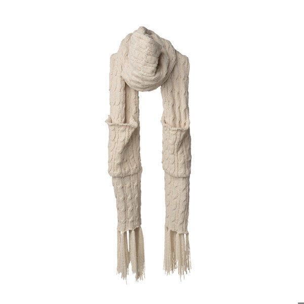 Beyond Soft Pocket Scarf Oat