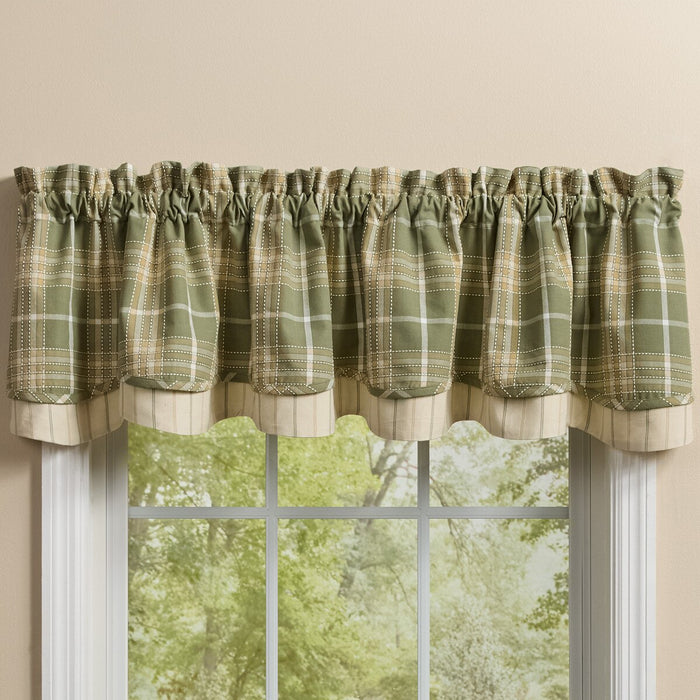 Lined Valance - Blossom Grove