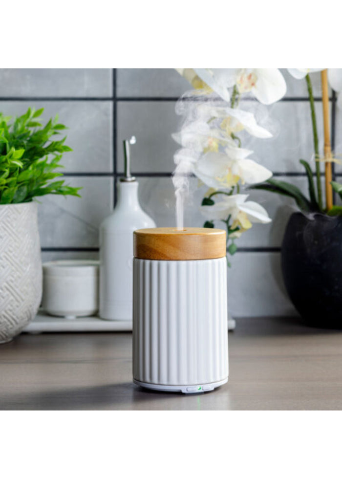 Ultrasonic Diffuser - Wood and Ceramic