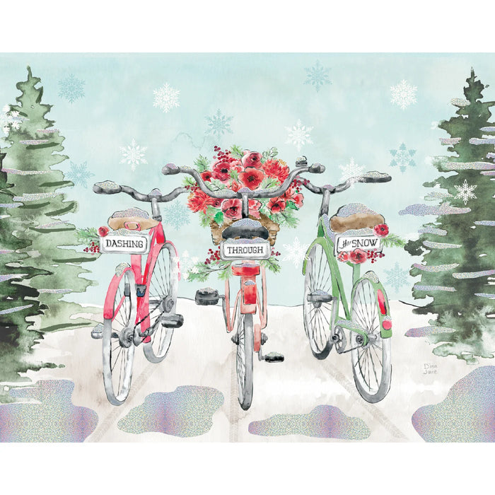 Lang Boxed Christmas Cards - Dashing Through The Snow