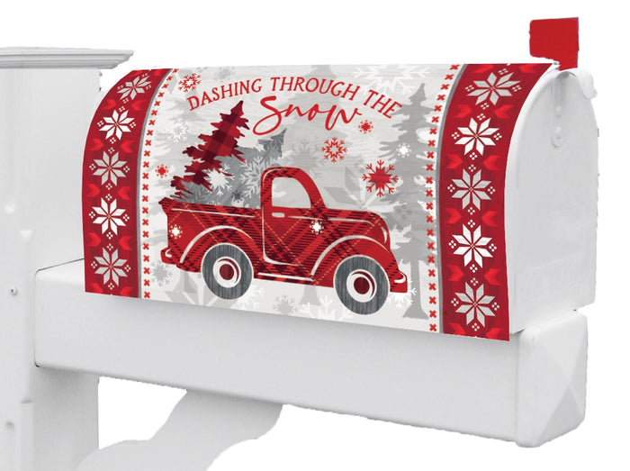 Mailbox Cover - Dashing Truck