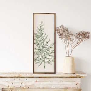 Distressed Leaf Three Wall Art