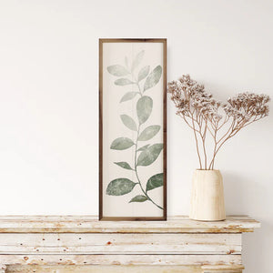 Distressed Leaf One Wall Art